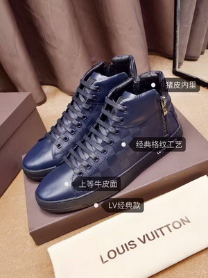 LV High-Top Fashion Men Shoes--054
